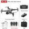 XKJ L900 PRO GPS Drone 4K Dual HD Camera Professional Aerial Photography Brushless Motor Foldable Quadcopter RC Distance1200M