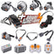 Technical Motor Parts Multi Power Functions 8293 8883 Tool Servo Train Motor PF Model Sets Building Blocks Compatible All Brands