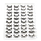 20 Pairs Mink Lashes Natural False Eyelashes Dramatic Volume Fake Lashes Soft Thick Long Eyelashes Wispy Makeup Extension 2022