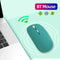 Newest Bluetooth Mouse Wireless Mute மவுஸ் For Laptop Computer PC Mini Ultra-Thin Single-Mode Battery Silent சுட்ட Mice Wireless
