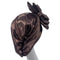 Shinning Multi-layer Bowknot Turban Cap for Woman Fashion African Headtie Nigeria Wedding Turbans Hat Muslim Headwrap Bonnet
