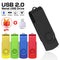 USB Flash Drive  64GB 32GB 16GB 8GB 4GB USB 2.0 Flash Memory Card U Stick customize logo free adapter Gifts pen drive Cle usb