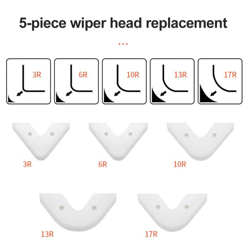 5 In1 Silicone Remover Glass Glue Scraper Trimming Metal Scraper Silicone Spatula Remove Glue Device Beauty Seam Clean Hand Tool