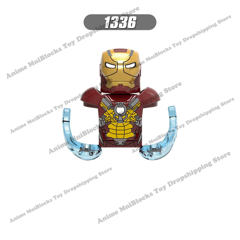 XH heroes bricks X1345 X1335 Disney anime mini action toy figures building blocks Assembly Toys bricks kids collection gifts