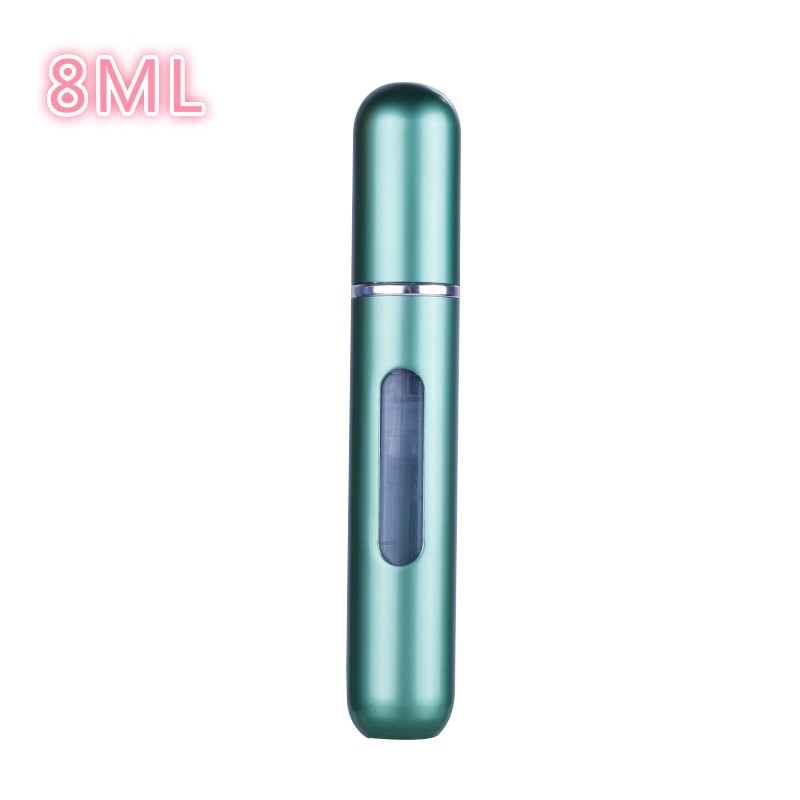 5ML/8ML Mini Small Perfume Refillable Bottle Portable Aluminum Atomizer Travel Refill Perfume Spray Bottle Cosmetic Container