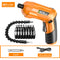 Electric Screwdriver Battery Rechargeable Cordless Screwdriver Powerful Impact Wireless Screwdriver Drill Electric Screw Driver