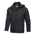 Men Outdoor Windproof Jacket Windbreaker Coat Hiking Rain Camping Fishing Tactical Male Clothing Breathable Jackets Plus Size