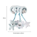 Infant Toddler Rattles Toys For Baby Stroller Crib Soft Rabbit Bear Style Pram Hanging Toys Plush Appease Doll Bed Accessories