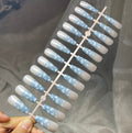24Tips/Set Matte Super Long Coffin False Nail Artificial Fingernails Fake Nails Nail Beauty Finger Manicure Free Shipping Items