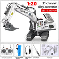 RC Excavator Dumper RC Car Toy 2.4G Remote Control Engineering Vehicle Crawler Truck Bulldozer Children Toys for Boys Kids Gifts
