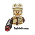 Hoth Rebel Alliance Troopers Rodian Duros Building Blocks Resistance Han Solo Leia Chewbacca Bricks Cassian Andor Figure Kid Toy