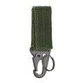 2pcs Tactical Hanging Buckle Molle Nylon Webbing Belt Triangle Buckle Outdoor Climbing Camping Tool Accessory Carabiner Keychain