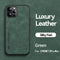 Ultra-thin Silky Feel Magnetic Phone Case For iPhone 13 11 12 14 Pro Max XS XR X 7 8Plus Luxury Texture Leather Protection Case