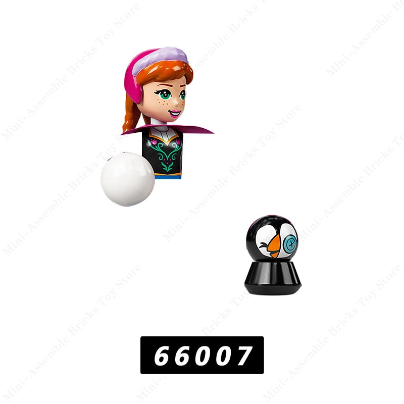 Disney Mini Action Toy Figures Building Blocks Cartoon dolls Toy Story Mickey Mouse Winnie The Pooh Frozen Stitch Donald Duck