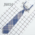 Shirt Necktie Women College Style JK Plaid Uniform  Detachable Collars Removable Ties Apparel Accessories галстук женский