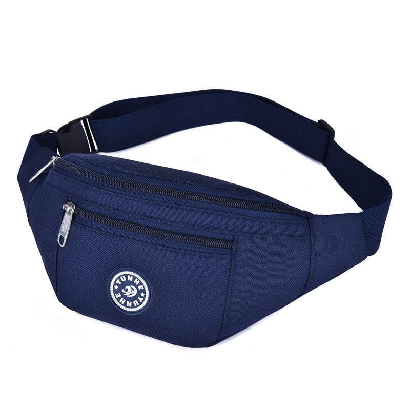 Waterproof Man Waist Bag Fanny Pack Fashion Chest Pack Outdoor Sports Crossbody Bag Casual Travel Male Belt Bag Hip Waist Packs
