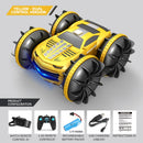 2in1 RC Car 2.4GHz Remote Control Boat Waterproof Radio Controlled Stunt Car 4WD Vehicle All Terrain Beach Pool Toys for Boys