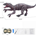 2.4G RC Dinosaur Raptor Jurassic world Remote Control Velociraptor Toy Electric Walking dragon Toys For Children Christmas Gifts