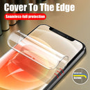 4PCS Full Cover Hydrogel Film On The For iPhone 13 12 11 14 Pro Max For iPhone X XR XS MAX 6 7 8 Plus 11 12 13 Screen Protector