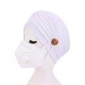 Fashion Muslim Turban Scarf For Women Islamic Inner Hijab Caps Twisted Arab wrap Head Wraps Musulman Turbante Mujer