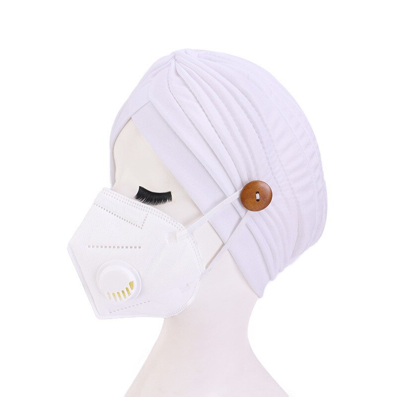 Fashion Muslim Turban Scarf For Women Islamic Inner Hijab Caps Twisted Arab wrap Head Wraps Musulman Turbante Mujer