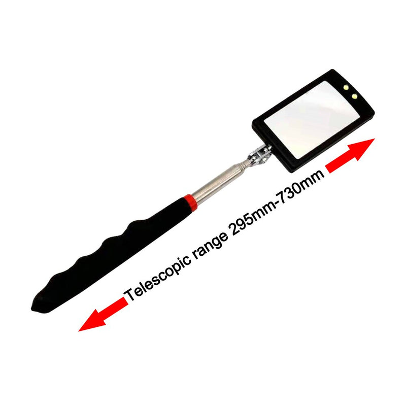 Telescopic Magnetic Pen with Light Mini Portable Magnet Pick Up Tool Extendable Pickup Rod Stick for Picking Up Screws Nut Bolt