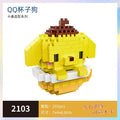 Disney DIY LinaBell assembly buildding blocks Goofy Pluto Anime Mini Action Figures Educational Toys kids Birthday Gifts