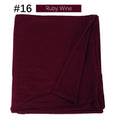 Muslim Women Stretchy Jersey Hijab Plain Cotton Jersey Hijabs  Islamic Soft Turban Head Wraps Headscarf 170X60cm