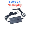 AC DC Adjustable Power Supply 3V 5V 6V 9V 12V 15V 18V 24V 1A 2A 5A AC/DC Switching Power Supply Adapter 220V To 12V 24V 12 24 V