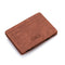 Mini Men Card Holder Wallets Zipper Coin Pocket Slim Magic Male Wallet Quality PU Leather Credit Bank Card Case Small Men Purses