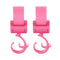 1/2pcs Baby Hanger Baby Bag Stroller Hooks Pram Rotate 360 Degree Baby Car Seat Accessories Stroller Organizer Bebes Accessories