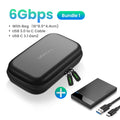 UGREEN HDD Case 2.5 SATA to USB 3.0 Adapter Hard Drive Enclosure for SSD Disk HDD Box Type C 3.1 Case HD External HDD Enclosure
