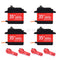 Waterproof 20KG 25KG 30kg 35kg 40KG 60KG Servos 180 270 360 Degree Large Torque Digital Servo Metal Gears 25T Arm For RC Car