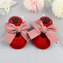 2022 Newborn Indoor Cotton Socks Bow Infant Anti Slip Socks Baby Girl Socks Rubber Soles Baby Boy Floor Socks Spring Autumn
