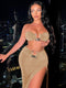 Hugcitar Sexy Strapless Crop Tube Top High Waist Slit Maxi Dress 2 Pcs Suits 2022 Fall Women Fashion Streetwear Vestido Y2K