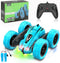 Roclub 4WD RC Car 2.4G Radio Remote Control Car 1:24 Double Side RC Stunt Cars 360° Reversal Vehicle Model Toys For Children Boy