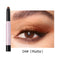 QIBEST Pearlescent Silkworm Eyeshadow Pen Lasting Waterproof Shiny Pigment Cosmetics Glitter Matte Nude Eye Shadow Pencil Makeup