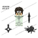 Naruto Sasuke Sakura Kakashi Obito Jiraiya Tsunade anime dolls Mini Action toy Figures cartoon Assemble blocks kid Birthday gift
