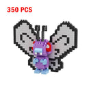 Pokemon Small Building Pokemon Blocks Small Cartoon Picachu Animal Model Education Game Graphics Pokemon Toys For Kids Birthday