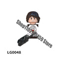CY1001 LG1007 Mini action toy figures Building Blocks Stranger Things Movies dolls Educational assemble Toys Gifts For Children