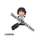 CY1001 LG1007 Mini action toy figures Building Blocks Stranger Things Movies dolls Educational assemble Toys Gifts For Children