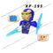 KT1016 heroes bricks Disney anime movies mini action toy figures Assemble toys building blocks Kids Collectible Birthday Gifts