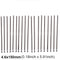 20 Pcs Stainless Steel Metal Cable Ties Exhaust Wrap Coated Locking Metal Zip-Exhaust Multifunctional Locking Cable Ties