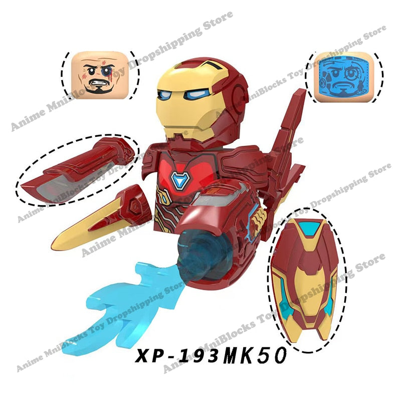 KT1016 heroes bricks Disney anime movies mini action toy figures Assemble toys building blocks Kids Collectible Birthday Gifts