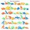 10pcs/lot Batch Mini Dinosaur Model Children&