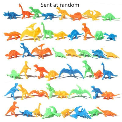 10pcs/lot Batch Mini Dinosaur Model Children&
