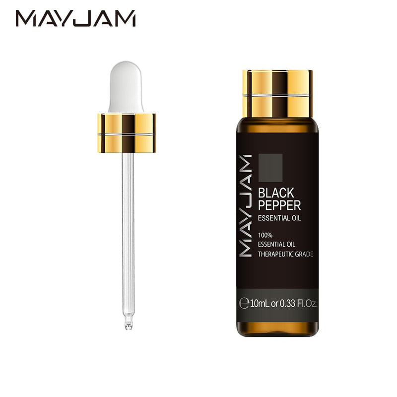 MAYJAM 10ML Aromatic Diffuser Essential Oil Lavender Vanilla Myrrh Fragrance Oil For Soaps Candle Making Massage Humidifiers