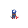 Hot Marvel Avengers DIY Mini 3D Superhero Model Character Set Building Blocks Assembly Toys Children&#39;s Birthday Gifts Boys Girls