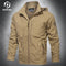 Men Outdoor Windproof Jacket Windbreaker Coat Hiking Rain Camping Fishing Tactical Male Clothing Breathable Jackets Plus Size
