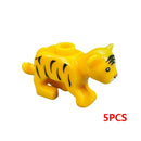 Compatible Mini Animals Building Blocks for Children MOC Turtles Bird Dolphin Fish Model Building Blocks Bricks Kids DIY Toys